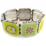 Les Tr&eacute;sors De Lily [E0378] &ndash; Geisha roheline pruun disainik&auml;ev&otilde;ru pruun