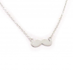 Les Tr&eacute;sors De Lily [K3688] &ndash; h&otilde;bedane kaelakee  Moustache h&otilde;be