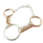 Dolce Vita [N8417] - Bracelet Cr&eacute;ateur 'Antica' argent&eacute; dor&eacute; ros&eacute; kuld