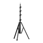 KINGJOY FL2009 Reguleeritav metallist statiivi valgustusalus 10 kg/22 naela kandev&otilde;ime 1/4 tolli kruvi max. must