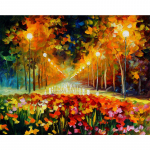 5D Teemantmaal S&uuml;gismaastik Teemantmosaiik maastik t&auml;isringi teemanttikandid 20X30CM