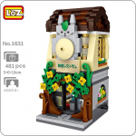 LOZ 1631 City Street Jaapani toit Totoro restoran Loomade arhitektuur Miniplokid Tellised Ehitusm&auml;nguasi lastele Kingitus ilma karbita