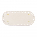 Osad DIY k&auml;sitsi valmistatud p&otilde;hi 52 auguga Koti tarvikud PU nahast pikk koti p&otilde;hi silmkoelise koti jaoks 22x10CM