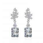 SACE GEMS Klassikaline vasesulamist tsirkoon K&otilde;rvar&otilde;ngad Naiste Ehted Pulmalubadus Peokink roosa