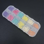 300 tk/komplekt hambaravi &uuml;hekordseks taastamiseks hammastevahelised komposiitkontuuriga puidust kiilud