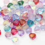10 tk 8x8mm antiiksed s&uuml;damekujulised helmed kristallklaasist lahtised helmed ehete tegemiseks isetegemise k&auml;ev&otilde;ru kaelakee leidud tarvikud