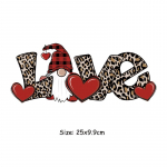 &Uuml;lekanded r&otilde;ivas&otilde;prade plaastritele isetegemise aksessuaaride kleebis kuumpressitud aplikatsiooniga moetriibud Teksad triigitud plaaster 25x9.9cm