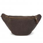 Crazy Horse Nahast mehed vabaaja mood reisimine Fanny v&ouml;&ouml;v&ouml;&ouml; rinnakorv tropikott Disain p&auml;tt telefoni&uuml;mbris meessoost tumepruun v&auml;rv