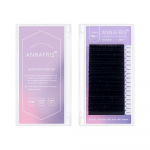 ANNAFRIS 0,15 mm 16 rida ripsmete kohta esmaklassiline looduslik s&uuml;nteetiline naarits individuaalne ripsmepikendusmeik maquiagem cilios 0.15mm C 8mm must