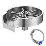 Klaasi loputusmasin k&ouml;&ouml;givalamu pudeli tassi pesumasin valamu kinnitusvarda jaoks Klaasi loputusseade roostevaba h&otilde;be