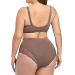 Lilleline pitspesu naistele Suures suuruses rinnahoidjakomplekt D Cup XL 2XL 3XL 4XL 5XL 6XL Full Cup rinnahoidjad ja &uuml;li&otilde;hukesed alusp&uuml;ksid 100D parkkoor