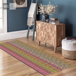 Geomeetriline prindimatt k&ouml;&ouml;gip&otilde;randale Etnilises stiilis Boho vaip pikk vannituppa Kodukaunistus Pesuruumi matt Imav magamistoa vaip 40x60cm