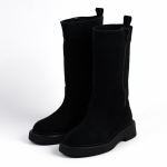 Madalad saapad Evromoda 908025 36 Must seemisnahk 36 must