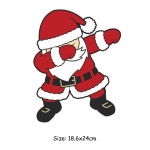 2022. aasta j&otilde;ulud termilised plaastrid, isetegemine, kunst, k&auml;sit&ouml;&ouml;, kapuutsid, kuumapressid, aplikeeritud riided, kleebised. 25x19.2cm