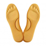 1 paar m&auml;luvahust ortopeedilised sisetallad, isesoojenevad jalatsipadjad, &uuml;lipaksud mugavad jalad, soojad isesoojenevad sisetallad 37-38 kollane
