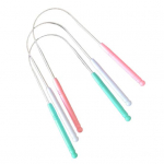 Ohutu keelepuhastusvahend Elastne nahas&otilde;bralik keelekatte puhastus 3Pcs/1 Set