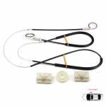 EWR650 aknat&otilde;stuki remondikomplekt parem esiuks A6 C6 Typ 4F 2004-2011 4/5 ukse jaoks