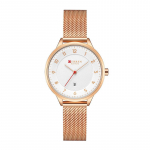 CURREN uued parimad naiste k&auml;ekellad Kvartskellad Moodsad lihtsa numbrilauaga metallist v&otilde;rk ja vabaaja naiste k&auml;ekellad sinine