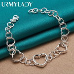 925 h&otilde;bedast s&uuml;damega k&auml;ev&otilde;ru, moekas pulmapidu, v&otilde;luv ehted, 20 cm, 8 tolli 20cm