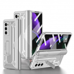 Stand Function Armor Case Samsung Galaxy Z Fold 4 5 Fold 3 Fold4 Fold2 Fold 5 Fold 3 2 Zfold3 Screen klaaskile kate Coque for samsung Z Fold 4 kuld