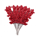 (Nikita) Red Berry Pick Holly Branch p&auml;rg puu rippuv kaunistus V&otilde;ltslilled vaasis One Size punane