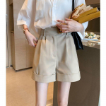 WTEMPO suvine naiste &uuml;likond l&uuml;hikesed p&uuml;ksid &otilde;hukesed mood kitsad l&uuml;hikesed p&uuml;ksid lahtised t&ouml;&ouml;riided laia s&auml;&auml;rega l&uuml;hikesed p&uuml;ksid kvaliteetse &uuml;likonna l&uuml;hikesed p&uuml;ksid vabaaja l&uuml;hikesed p&uuml;ksid S valge