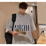 Meeste l&uuml;hikeste varrukatega T-s&auml;rgid Graafilise tr&uuml;kiga Mood Poole varrukatega T-s&auml;rgid Meeste Riided Vabaaja T-s&auml;rgid Meeste Suvised Korea retro Topid M must