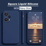 Poco F5 F 5 PocoF5 Pro &uuml;mbris vedel silikoonist telefoni&uuml;mbris Xiaomi Redmi Note 12 Pro Plus Note12 4G 5G kaamera objektiivi kaitse taga kaitseraua TPU pehme kate For Poco F5 sinine