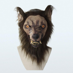 Libahundi peakatete kost&uuml;&uuml;mmask peakatete kost&uuml;&uuml;mimask hundi superpehme vanamehe mask n&auml;okate jube peokaunistus must