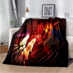 Naruto tekk Kvaliteetne flanellist soe pehme pl&uuml;&uuml;s diivanvoodi tekk sobib konditsioneeriga tekk p&auml;evatekk 130x150cm