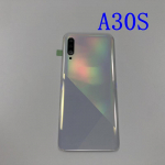 Korpus Samsung Galaxy A30s A307 A307F A307G tagumise aku tagaukse paneeli asendusosad koos kaameraga valge