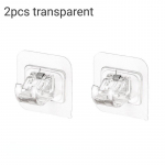 2 tk naelavaba reguleeritav kardinapuu hoidiku klambri konksud varda kronsteini hoidikud kleepkonks valge