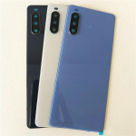 Sony Xperia 10 III klaaspatarei tagaukse paneeli korpus Vahetage Sony Xperia 10 iii jaoks aku valge