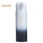 Vaakumpudel V&auml;ikese suuga joomine L&otilde;hnatu Kaasaskantav &uuml;li&otilde;pilastele m&otilde;eldud spordivaakumkruus kooli jaoks 450ML valge