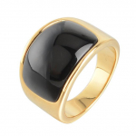 2023. aasta ovaalsed kivist s&otilde;rmused meestele, naistele, kullav&auml;rvi roostevabast terasest mood abielus&otilde;rmus 7 must