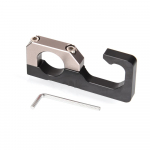 Motorcycle 22mm Helmet Hook Luggage Bag Hook Holder Hanger hooks FOR HONDA CB400SF CB400X CB500F CB500X CB 500F/500X CB red no logo