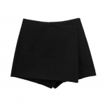 L&uuml;hikesed p&uuml;ksid Seelikud Naised Suvised As&uuml;mmeetrilised Vintage k&otilde;rge v&ouml;&ouml;koha k&uuml;ljega t&otilde;mblukk Naiste miniseelikud vabaaja laia s&auml;&auml;rega A-joonega l&uuml;hikesed p&uuml;ksid S