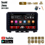 Juhtmeta Androidi autoraadio Carplay Suzuki Jimny 2019-2021 multimeediumivideopleier GPS-navigatsioonis&uuml;steemiga WIFI 2+32GB 1+16GB