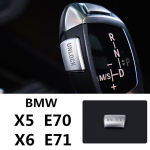 Car styling shift lever P key unlock button decorative sticker for BMW X5 E70 X6 E71 interior A