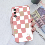 &Uuml;mbris Samsung Galaxy A02 A03S A04E A10 A13 A14 A32 A33 A51 A71 A52 moe p&otilde;rutuskindel vedel silikoonist tagakaas Samsung Galaxy Bumper Fundase jaoks Samsung A02 / M02