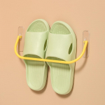 Lihtsad kingariiulid Vannituba, mulgustus puudub Seinale kinnitatav rippuv hoidik Kingad Sussid &auml;ravooluhoidla majapidamisjalatsite korraldaja kollane