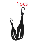 Universaalne 60 cm mootorratta pagasirihm Moto kiiver Gears Fikseeritud elastne pandlaga k&ouml;is Kiiver Sisset&otilde;mmatav kaitsev pagasi elastne trossirihm 1pcs