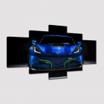 SAIC-GM-Wuling Blue Roadster GXE maal l&otilde;uendile seinakunstile Kodukaunistus Ilma raamita 20x35cm*2 20x45cm*2 20x55cm*1