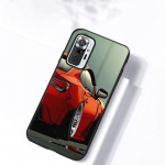 JDM sportautode telefoni&uuml;mbris Xiaomi Redmi Note 10 Pro &uuml;mbrisele Redmi Note9 9 Pro Max 8 8T 10Pro 9S 10S 7 9T 9A 9C NFC 8A 7A kate Redmi Note 9t 5g