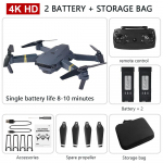 2024. aasta uus RC Drone Professional HD 4K/1080P Wi-Fi lainurkkaamera Aerofotograafia Gravitatsioonitundlik pika vastupidavusega neljakopteri 360&deg; lendav m&auml;nguasi single camera 2 battery