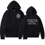 Unisex KapuutsikasNoored Kuninglikud 2 K&uuml;lge Kapuutsikas Retro Hillerska Kooli Dressipluus K&otilde;ik Inimesed On V&otilde;ltsid S&auml;rk Trendikas Kapuutsikas Unisex Pika Varrukaga Topp L