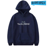 Tales of Arise Hoodies Kampsunid Unisex/naiste mood vabaaja t&auml;navar&otilde;ivad 2021 Uus Harajuku tr&uuml;kitud logoga Pullovers R&otilde;ivad Unisex kapuuts L