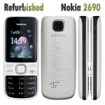 Renoveeritud Nokia Originaal Nokia 2690 Mobiiltelefon 1 SIM-kaardiga No charger roosa