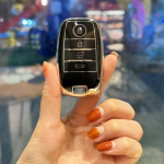 4 nupuga TPU auto kaugjuhtimispuldi nutika v&otilde;tme korpuse kate KIA Rio Rio5 Sportage Ceed Cerato K3 KX3 K4 K5 Sorento Optima Picanto jaoks