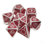 7x Pol&uuml;eedrilised Mitmek&uuml;lgsed Tsingisulamist DnD D&D Pathfinder Lauam&auml;ngude jaoks 11